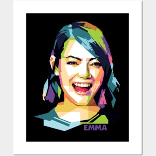 Celebrity Emma Stone Posters and Art